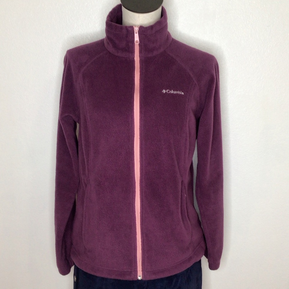 Columbia Full Zip Fleece Jacket Sweater